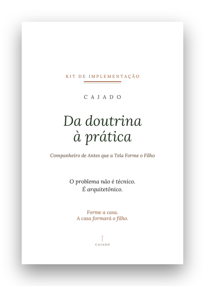 Capa do Kit de Implementação Cajado
